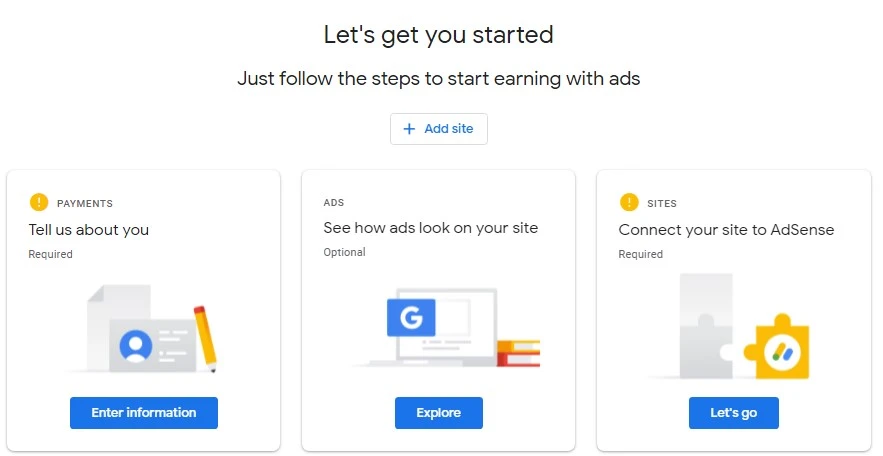 how to connect your site to adsense