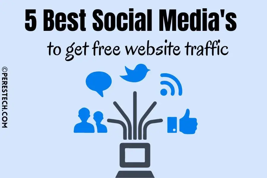 best social media handles to get free website traffic