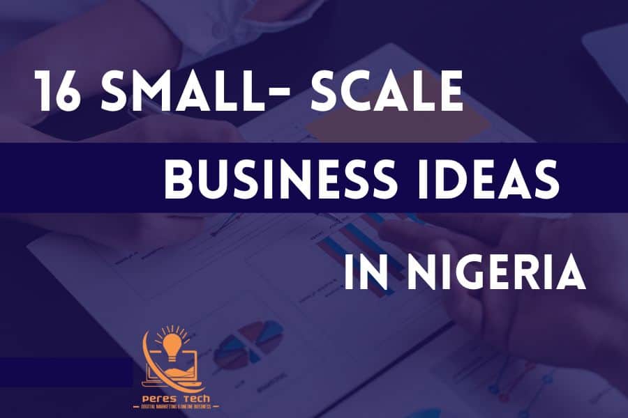 Small Scale Business Ideas In Nigeria