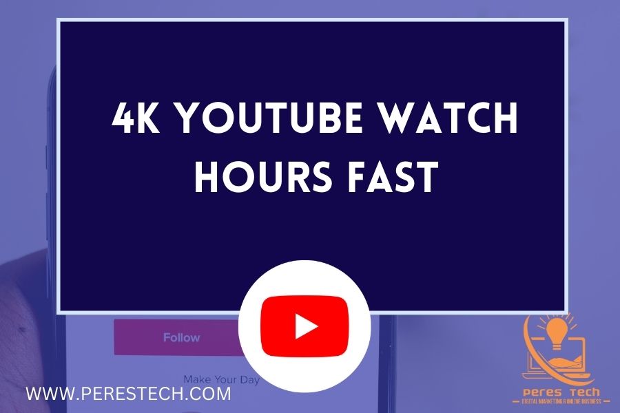 4000 YouTube watch hours