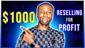 Person pointing at $1000 on an image